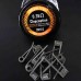 PREMIUM KANTHAL A1 CLAPCEPTION PRE-COILED WIRE COIL 0.35OHM FOR RBA ATOMIZER 10-PACK